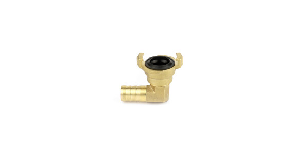 GEKA hose tail brass 90 degrees angle 1