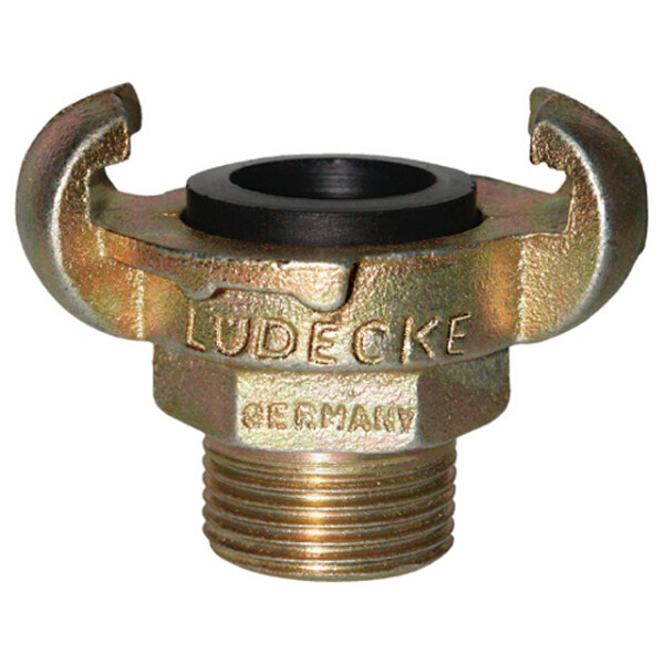 Lüdecke claw coupling KAG with male thread