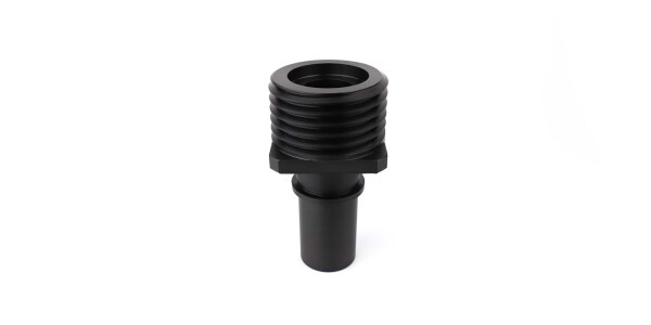 Akzo M110 male x 75mm hosetail rotatable