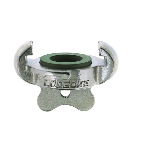 Lüdecke claw coupling VKO blindcap stainless steel